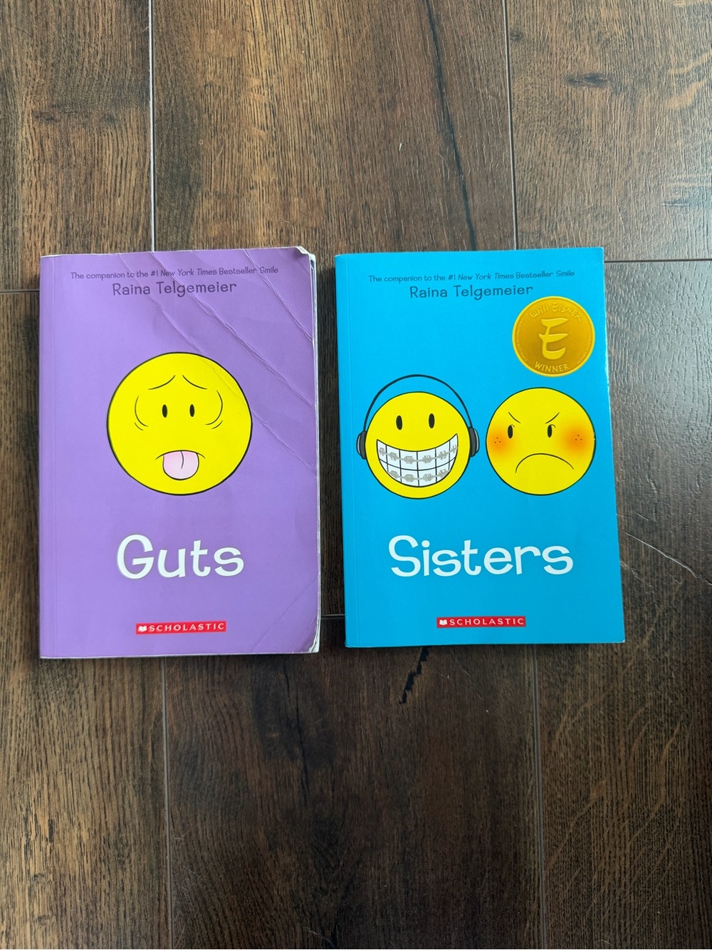 Guts & Sisters Book Set - Purple and Blue